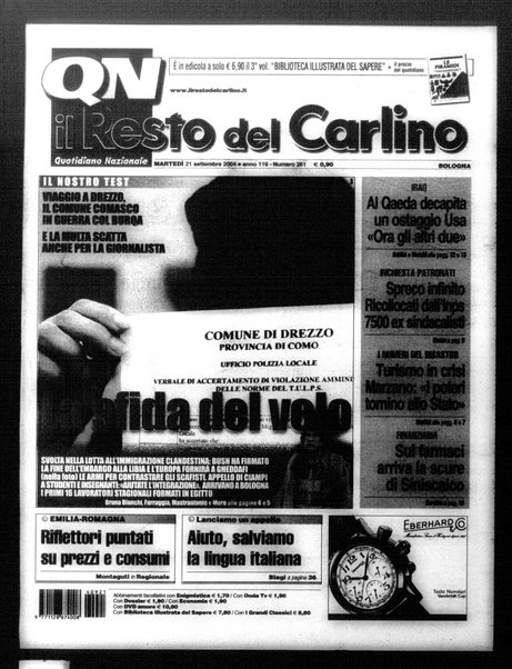 Il Resto del Carlino : giornale dell'Emilia